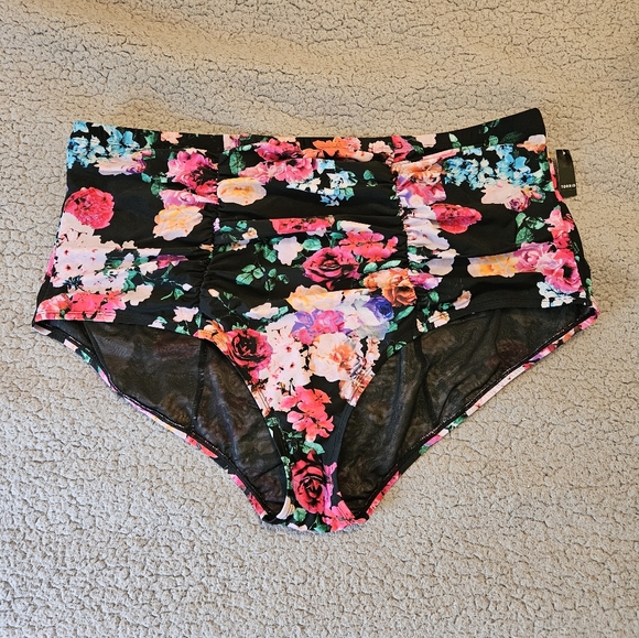 torrid Other - NWT Torrid Floral High Waist Swim Bottoms Size 4